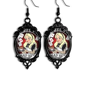 Alice in Wonderland Earrings